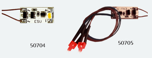 Interior lighting, taillight, 2 LED red, brightness selectable
