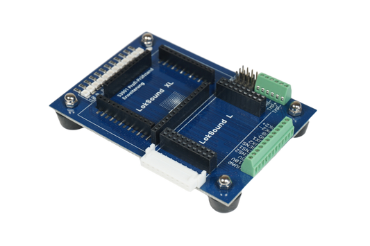 Decoder tester extension for LokSound XL V4.0, LokSound L V4.0 with LED monitor