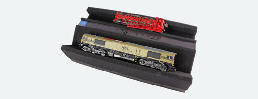 Locomotive maintainance foam tray, 33cm, with magnet strie