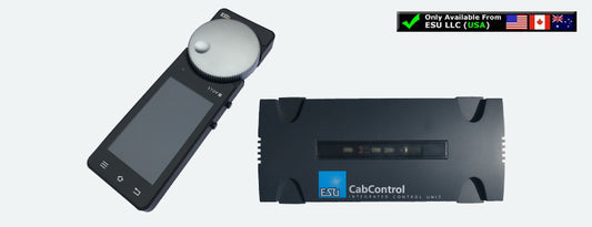 CabControl DCC System, with WiFi Throttle, 7A, Set with power supply 110V-240VA,
USA, Output 15-21V, english